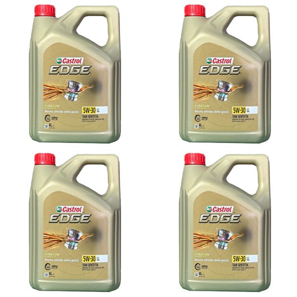 Castrol Edge 5W-30 LL DPF – 4 Litre 4 Adet 1 Koli