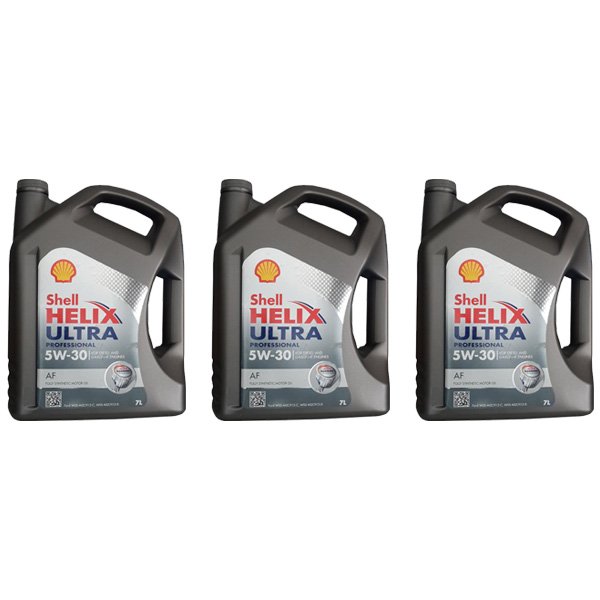 Shell Helix Ultra Pro AF 5W-30 - 7 Litre 3 Adet 1 Koli